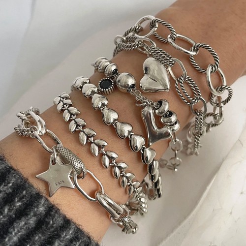 Solid 925 sterling - solid, silver